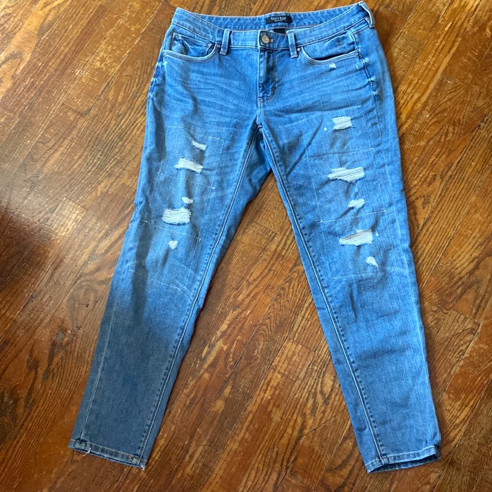 White House Black Market Girlfriend Jeans 8P